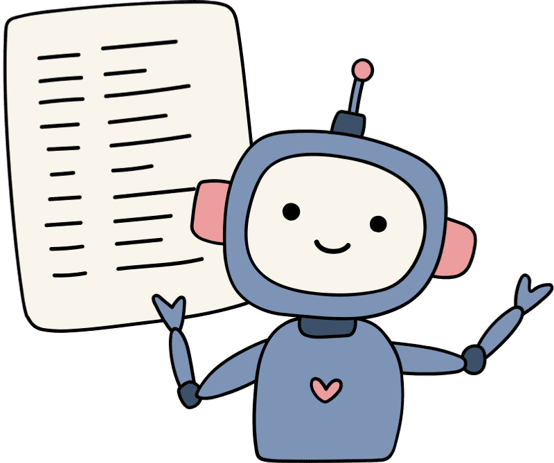 Robot Holding Paper